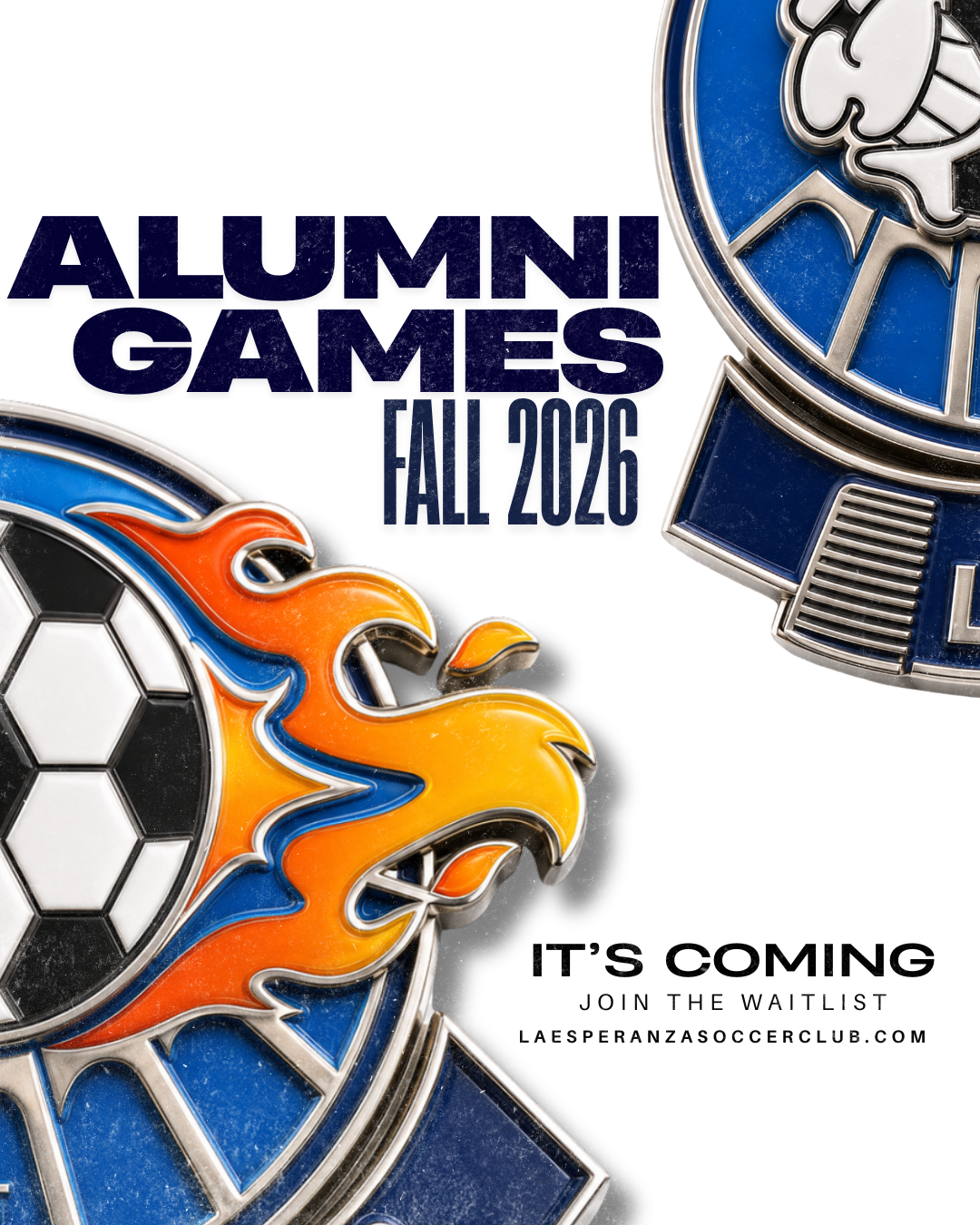 La Esperanza Alumni Games Fall 2026 promotional graphic